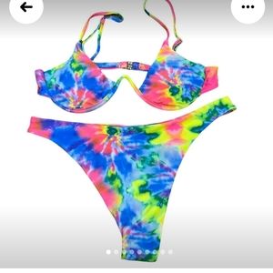 Shein tye dye bikini